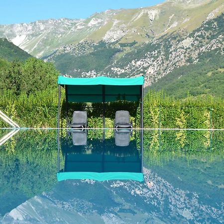 La Baita Di Pilato Montemonaco Eksteriør bilde